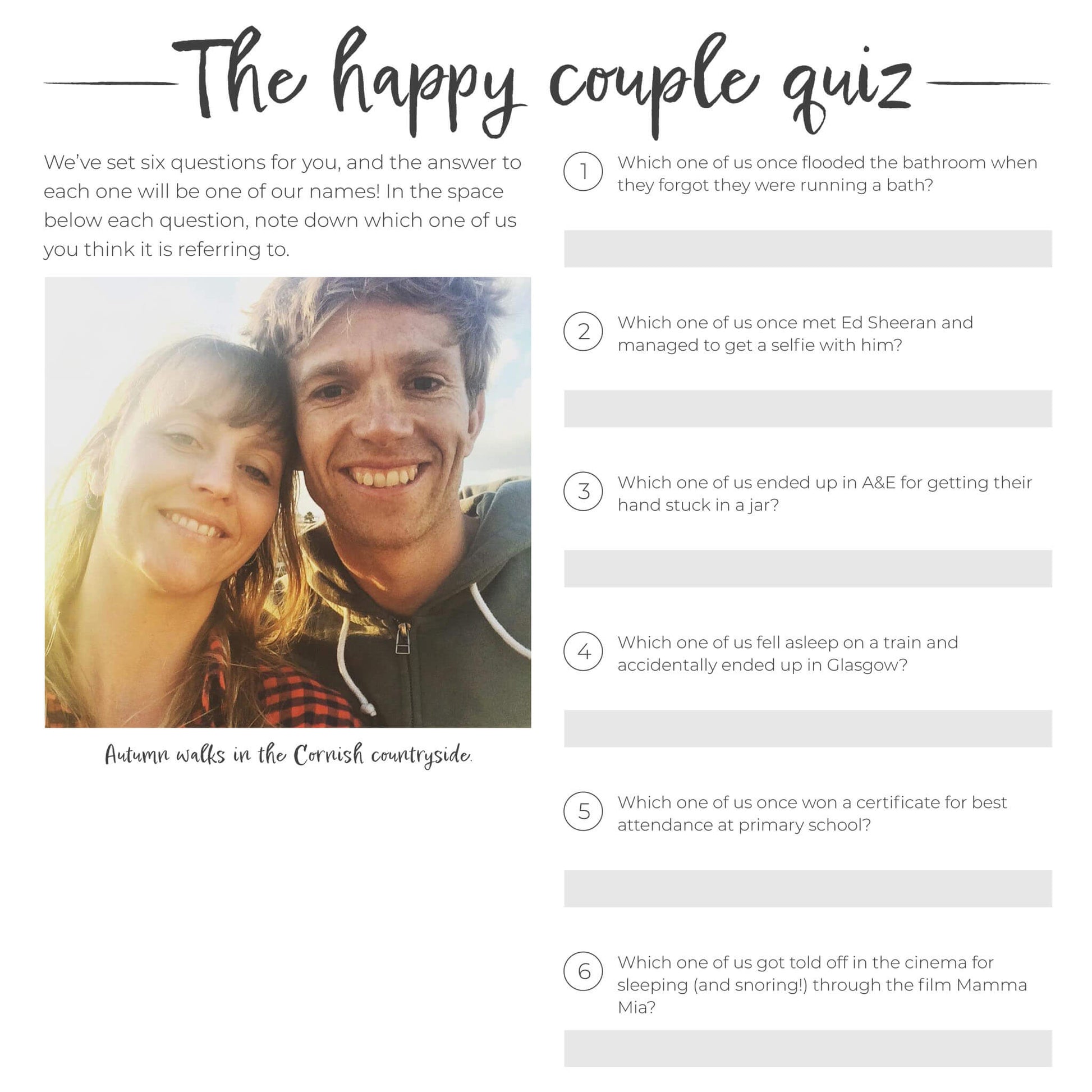 Design Your Own, Sample Page 1