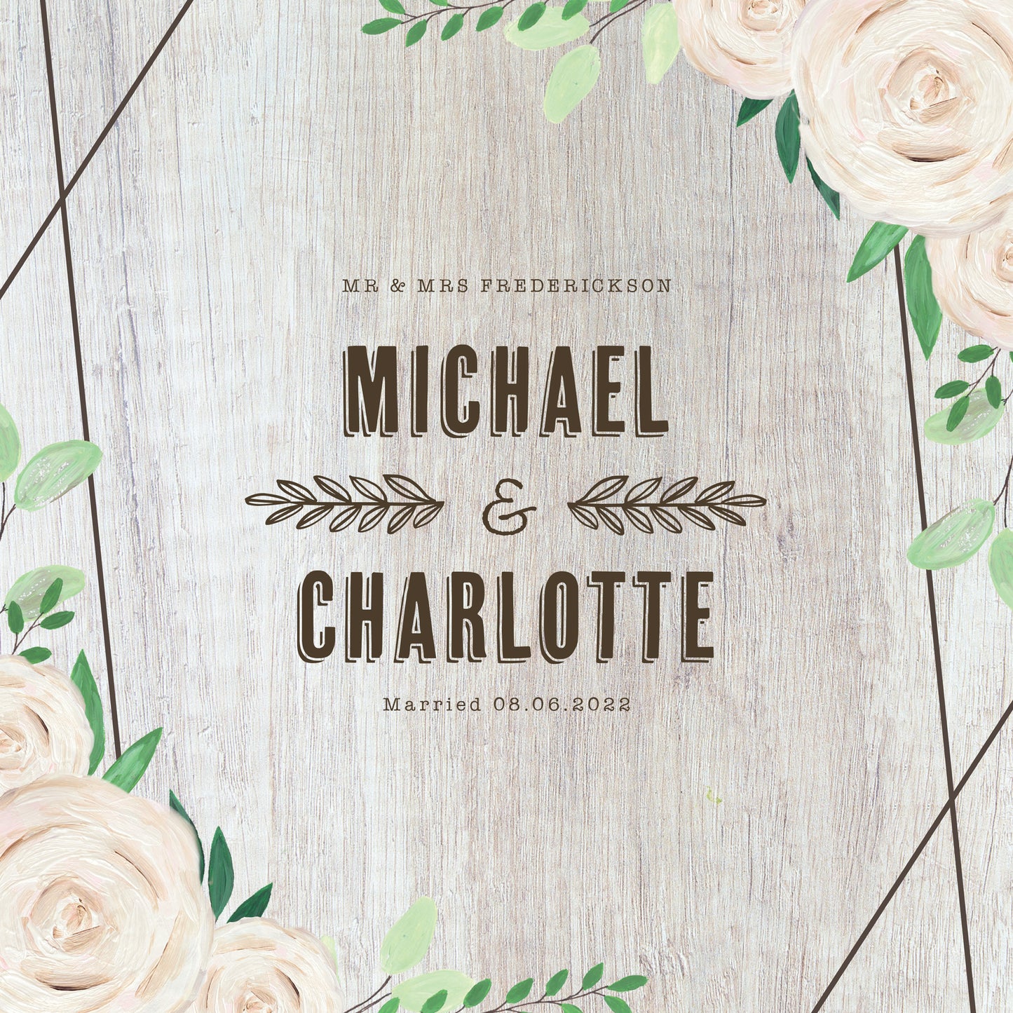 Woodland Roses - Cream