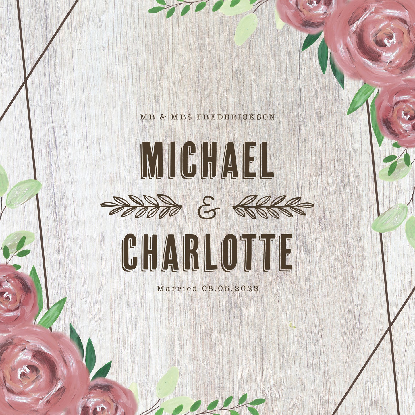 Woodland Roses - Pink