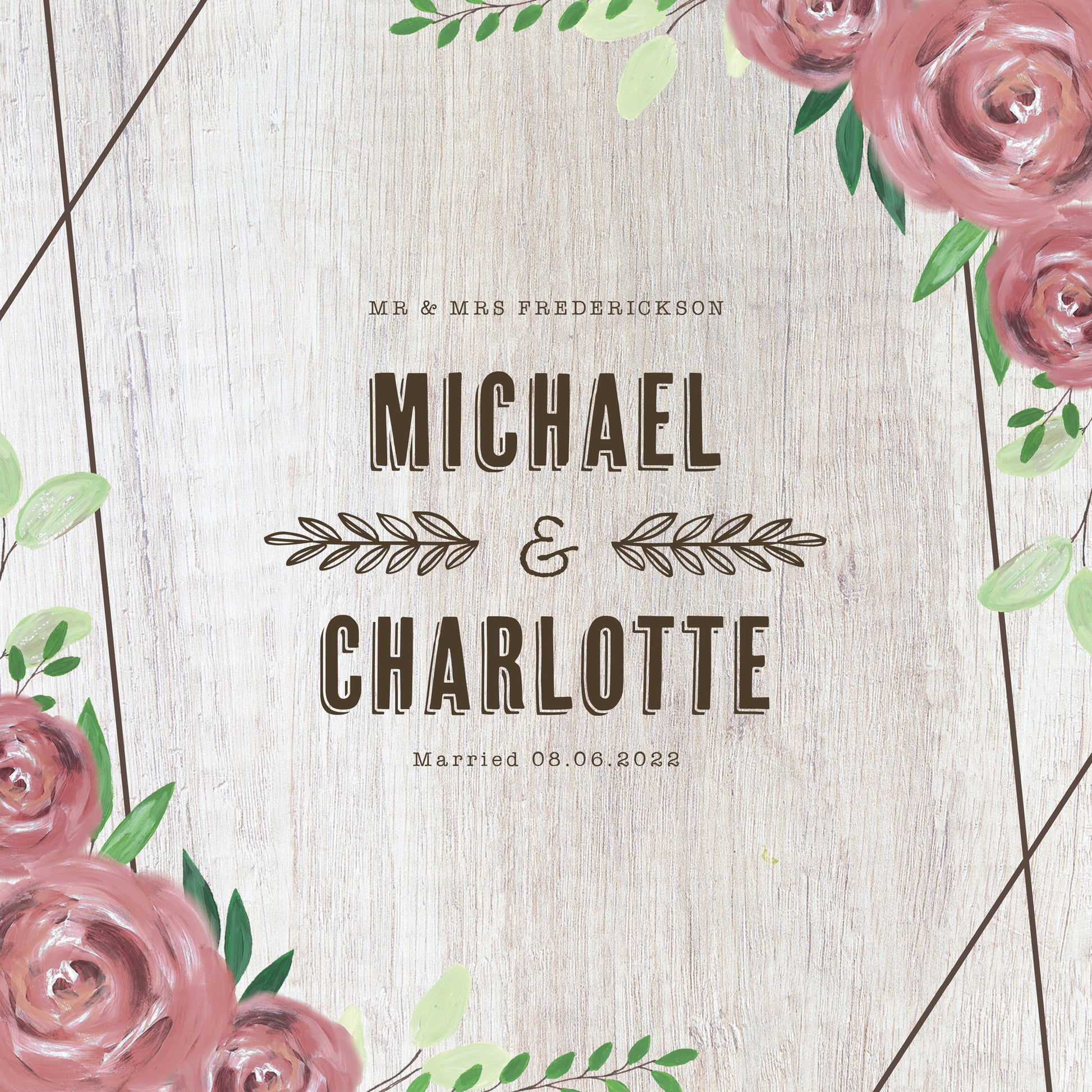 Woodland Roses - Pink