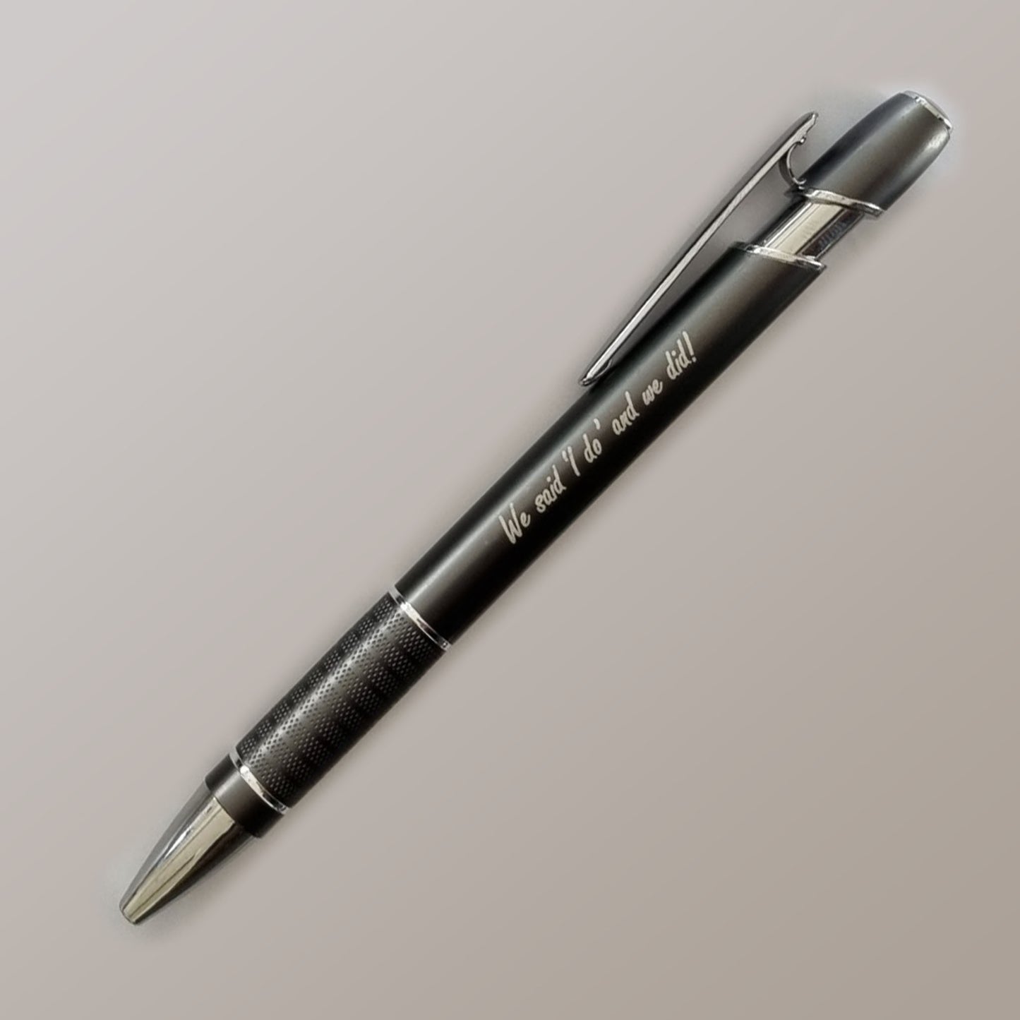 Personalised Weddings Pens - We said 'I do' and we did!
