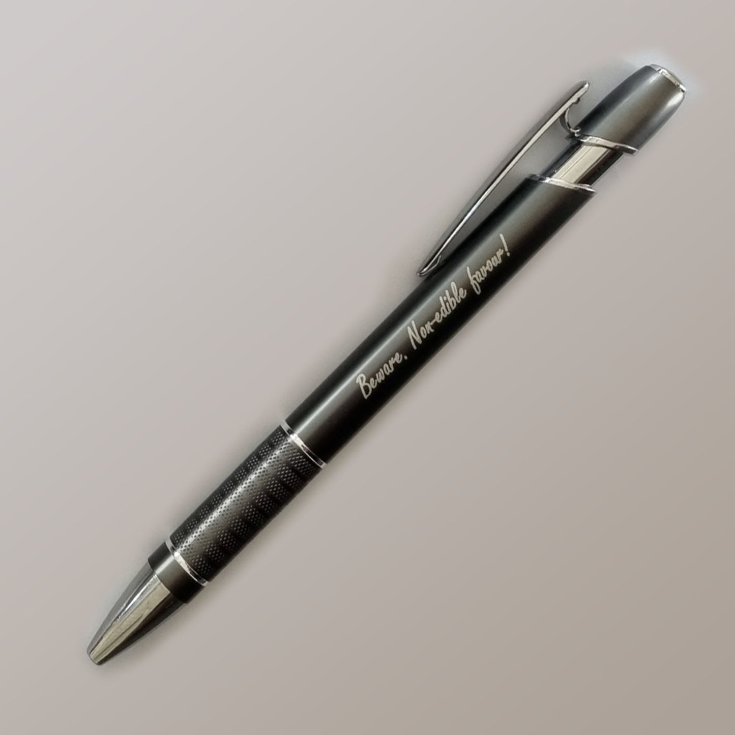 Personalised Weddings Pens - Beware. Non-edible favour!